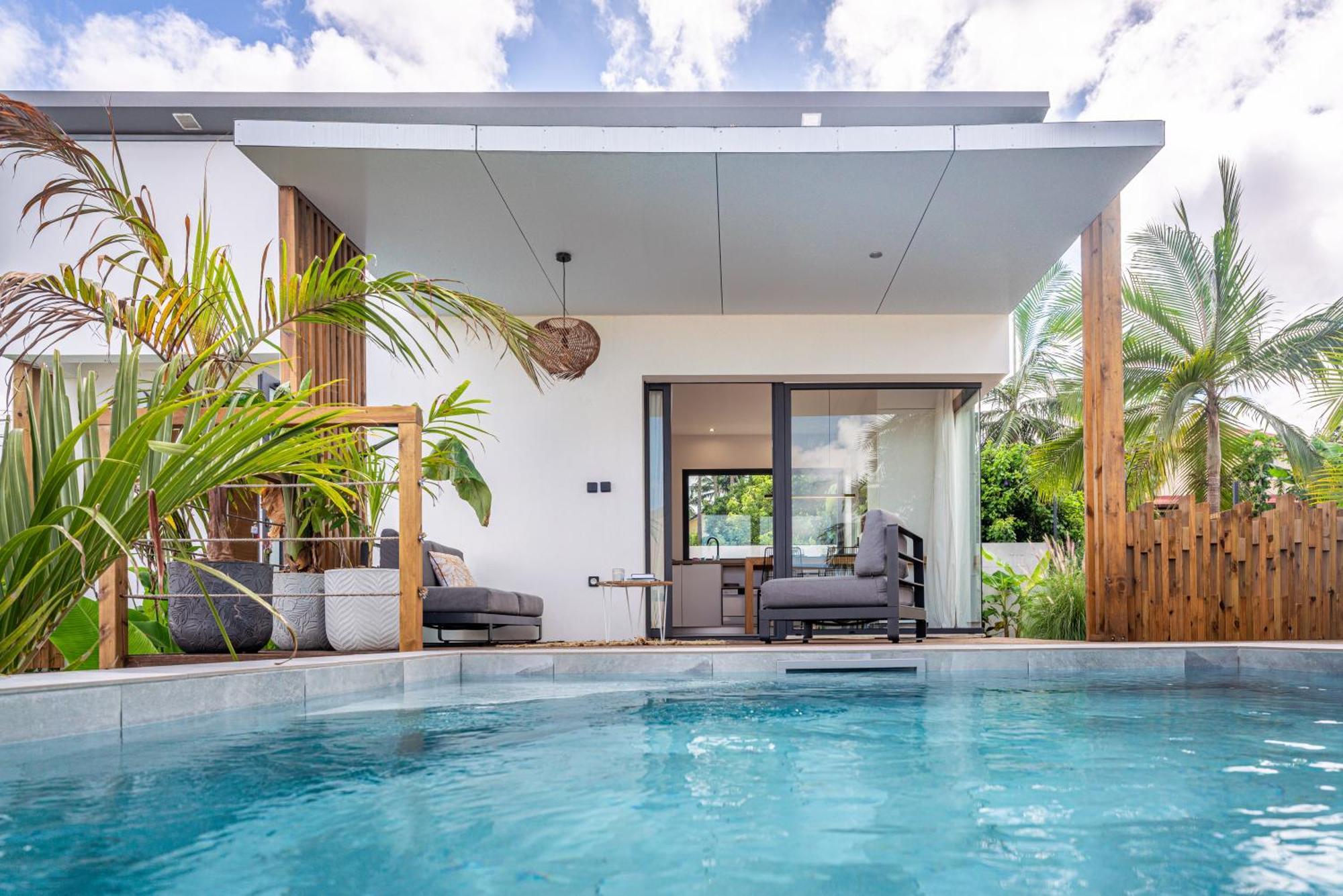L'Empreinte-Oasis De Serenite Au Coeur D'Un Jardin Tropical Ле-Тампон Экстерьер фото